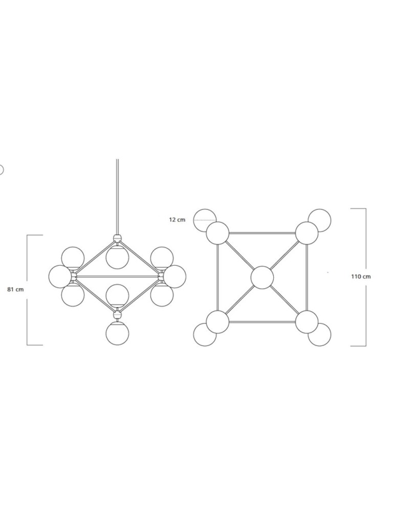 Designer pendant lamps - Step Into Design ASTRIFERO-15 with transparent shades 110 cm Pendant ST-9047-15 - product kolory-swiatla.pl 10