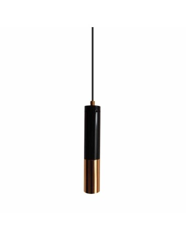 Step Into Design GOLDEN PIPE-1 Black Gold 5 cm Pendant ST-5719-1