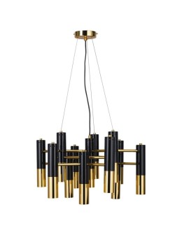 Step Into Design GOLDEN PIPE-13 Czarno Złoty 60 cm Wisząca ST-5719-13