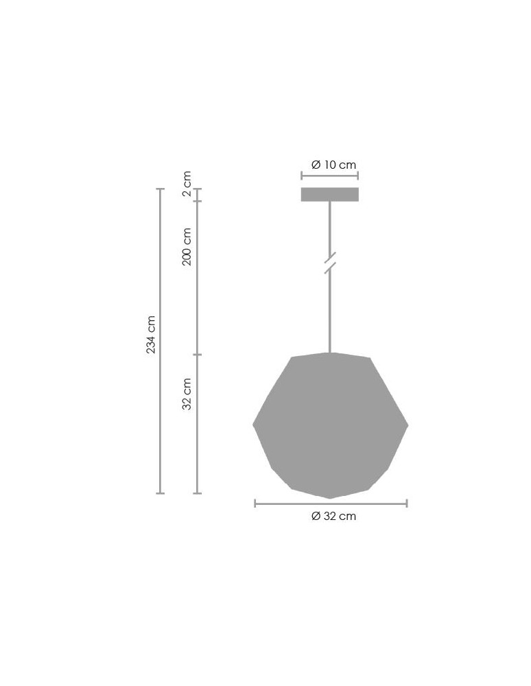 Pendant lamps - Step into Design FUTURI STAR chrome 32cm pendant lamp (ST-5001-S chrome) - product kolory-swiatla.pl 6