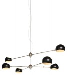 Step Into Design ASTRONOMY-6 Czarny 165 cm Wisząca ST-5335-6