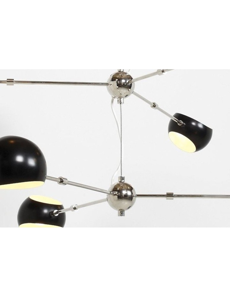 Pendant lamps - Step Into Design ASTRONOMY-6 Black 165 cm Pendant ST-5335-6 - product kolory-swiatla.pl 2