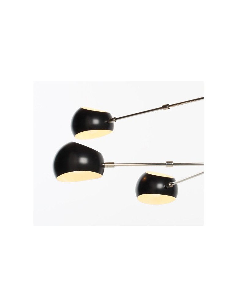 Step Into Design ASTRONOMY-6 Czarny 165 cm Wisząca ST-5335-6