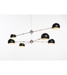 Pendant lamps - Step Into Design ASTRONOMY-6 Black 165 cm Pendant ST-5335-6 - product 4
