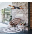 Pendant lamps - Step into Design Pendant Lamp BLACK TUBE black and gold 100 cm ST-0502-1 - product 9