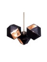 Step Into Design NEW GEOMETRY-3 Black Gold 45 cm Pendant ST-8861-3