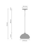 Pendant lamps - Step Into Design VICTORY GLOW S Gold 17 cm Pendant ST-9002S - product 7