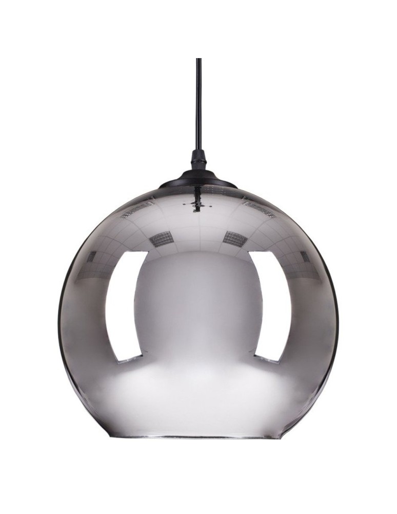 Pendant lamps - Step Into Design MIRROR GLOW Chrome 25 cm Pendant ST-9021-S chrome - product kolory-swiatla.pl 1