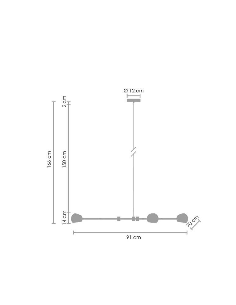 Pendant lamps - Step into Design ASTRONOMY-3 pendant lamp white 175 cm ST-5335B-3 WHITE - product kolory-swiatla.pl 11