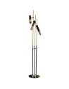 Step Into Design GOLDEN PIPE-3 Czarno Złoty 180 cm ST-5718-3 Stojąca