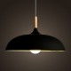 Step into Design Lampa Wisząca SAUCER czarna 45 cm ST-5219 black