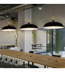 Pendant lamps - Step into Design SAUCER pendant lamp black 45 cm ST-5219 black - product 4