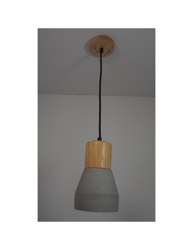 Pendant lamps - Step Into Design CONCRETE Grey Concrete 12 cm Pendant ST-5220-GR - product kolory-swiatla.pl 8