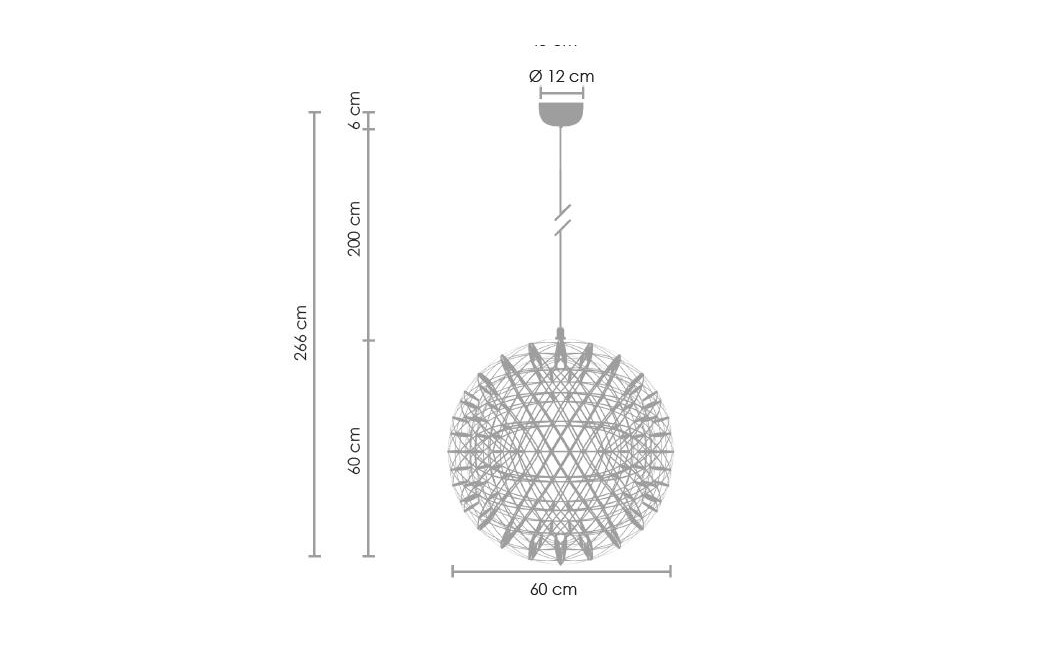 Step into Design Lampa wisząca GALAXY M LED chrom 60cm (ST-5340A-60 chrome)
