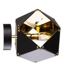 Wall lamps - Step Into Design NEW GEOMETRY-1 Black Gold 15.5 cm Wall lamp ST-8861-1 - product 2