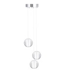 Pendant lamps - Step Into Design STARLIGHT-3 crystal 18 cm Pendant ST-9228-3 - product 1