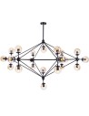Step Into Design ASTRIFERO-21 Amber Black 165 cm Pendant ST-9047-21