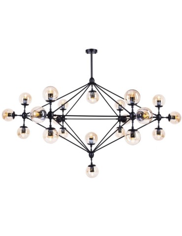 Step Into Design ASTRIFERO-21 Bursztynowo Czarny 165 cm Wisząca ST-9047-21 - produkt 2