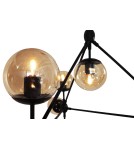 Pendant lamps - Step Into Design ASTRIFERO-21 Amber Black 165 cm Pendant ST-9047-21 - product 5