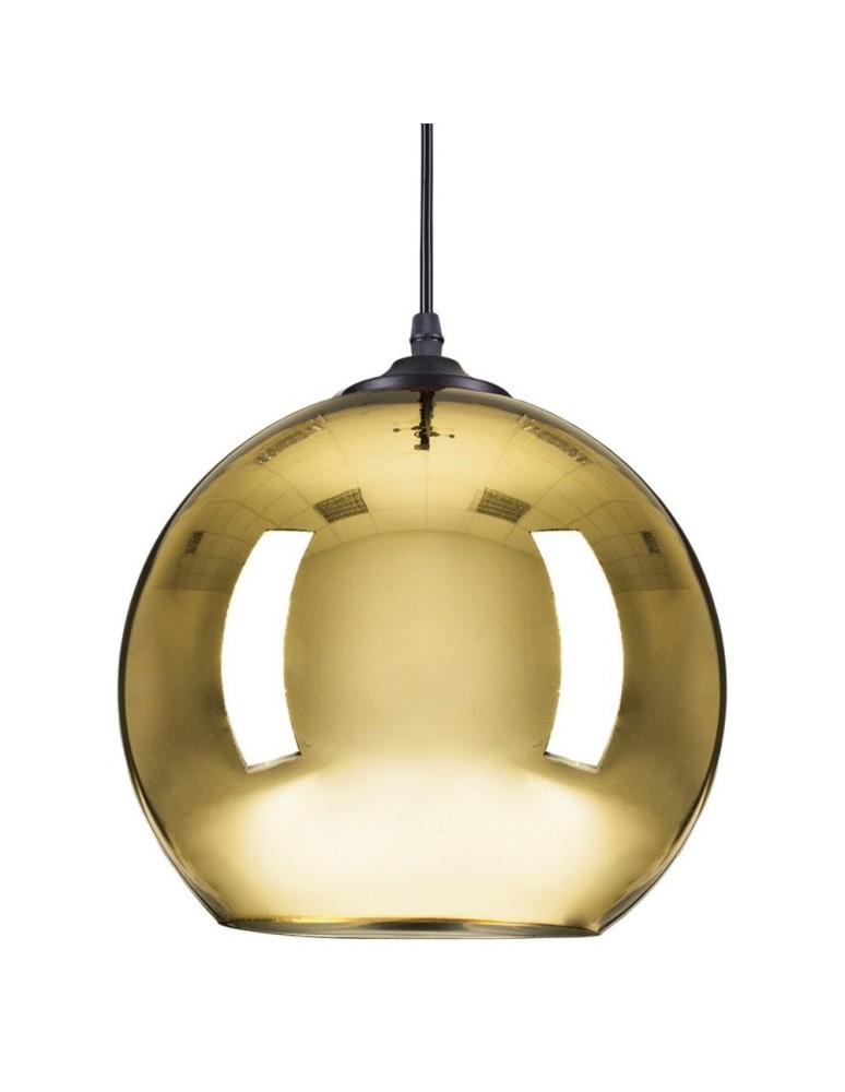 Pendant lamps - Step into Design MIRROR GLOW Pendant Lamp - M gold 30 cm ST-9021-M gold - product kolory-swiatla.pl 3