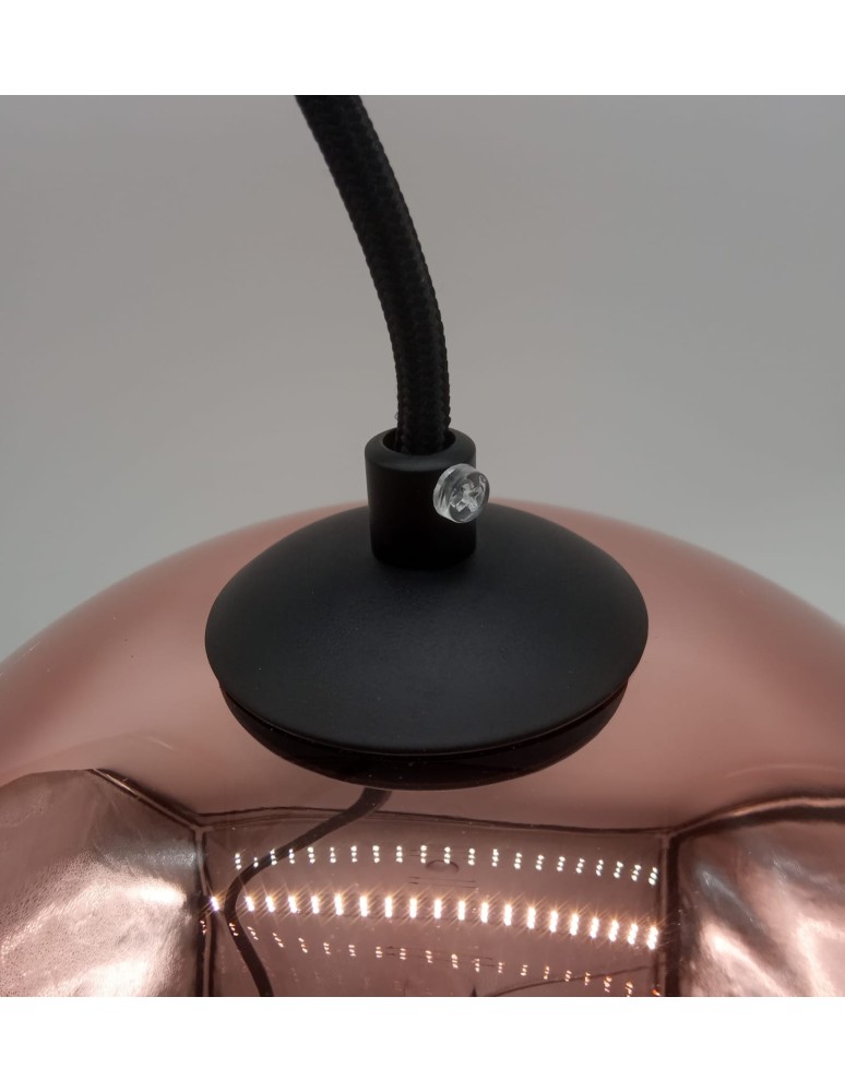 Pendant lamps - Step into Design MIRROR GLOW Pendant Lamp - L copper 40 cm ST-9021-L copper. - product kolory-swiatla.pl 3