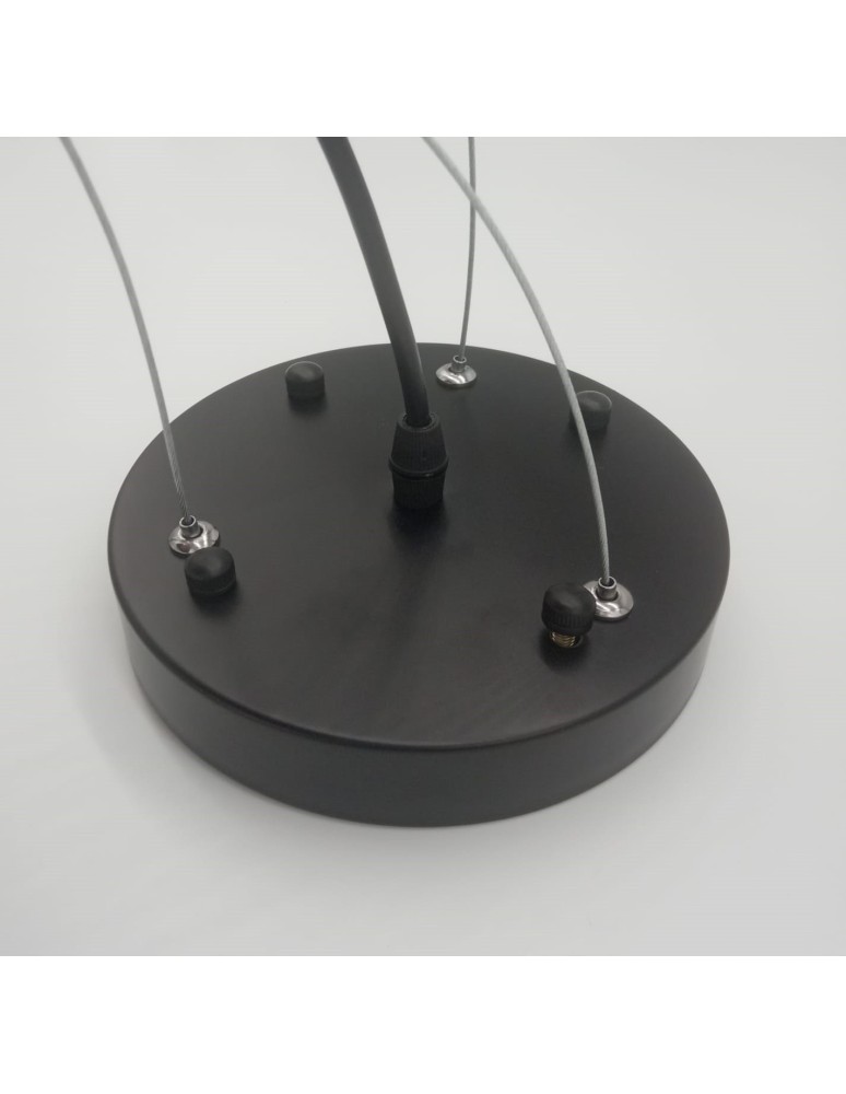 Step into Design SPIDER-16 Pendant Lamp black 90 - 215 cm ST-9233-16