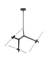 Step Into Design STICKS-6 Pendant lamp black ST-1001-6 black