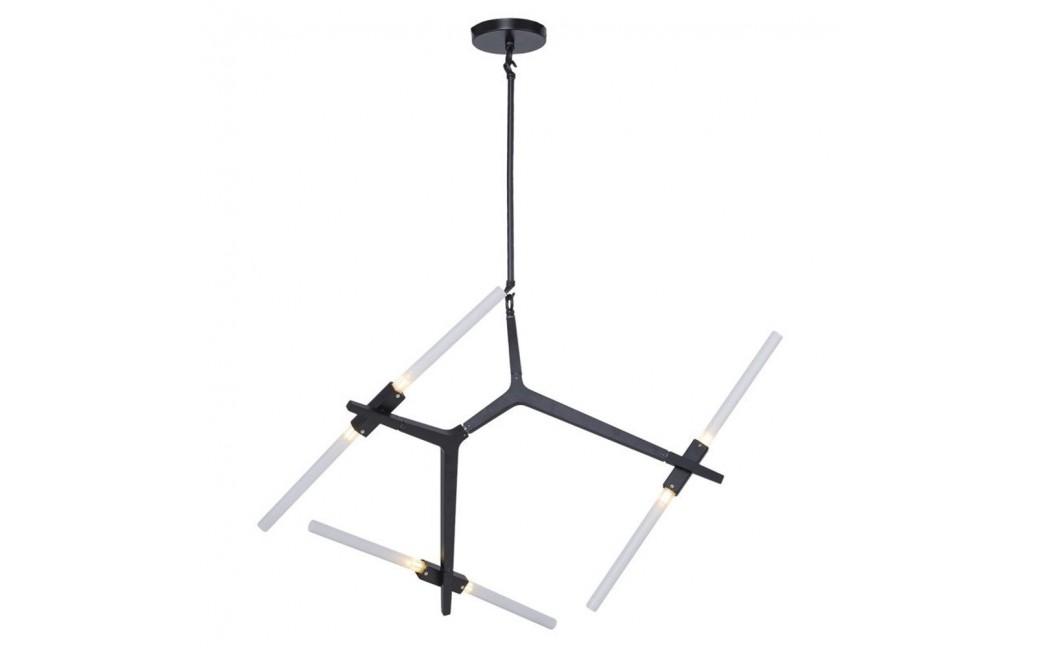 Step Into Design STICKS-6 Lampa wisząca czarna ST-1001-6 black