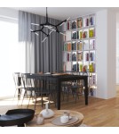 Designer pendant lamps - Step Into Design STICKS-10 Pendant lamp black ST-1001-10 black - product 12