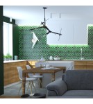 Designer pendant lamps - Step Into Design STICKS-10 Pendant lamp black ST-1001-10 black - product 14