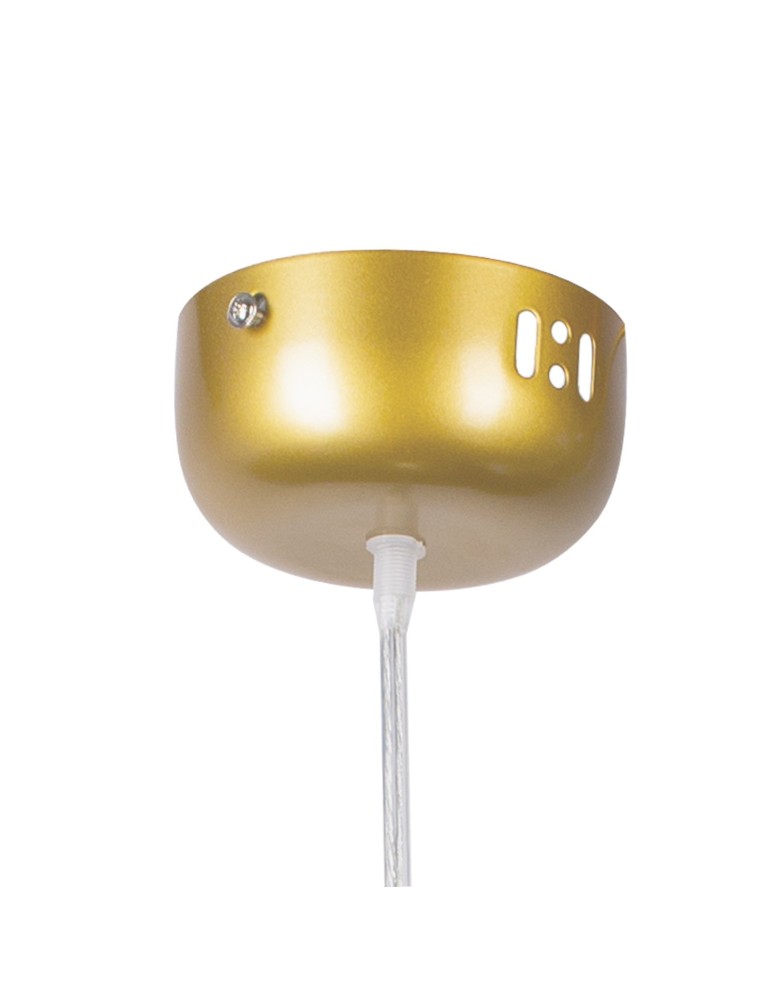LED pendant lamps - Step into Design Pendant BUBBLES-1 LED Transparent - Gold - product kolory-swiatla.pl 5