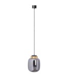 LED pendant lamps - Step into Design BOOM LED pendant lamp grey gold 25 cm 9969P/A smoky - product 2