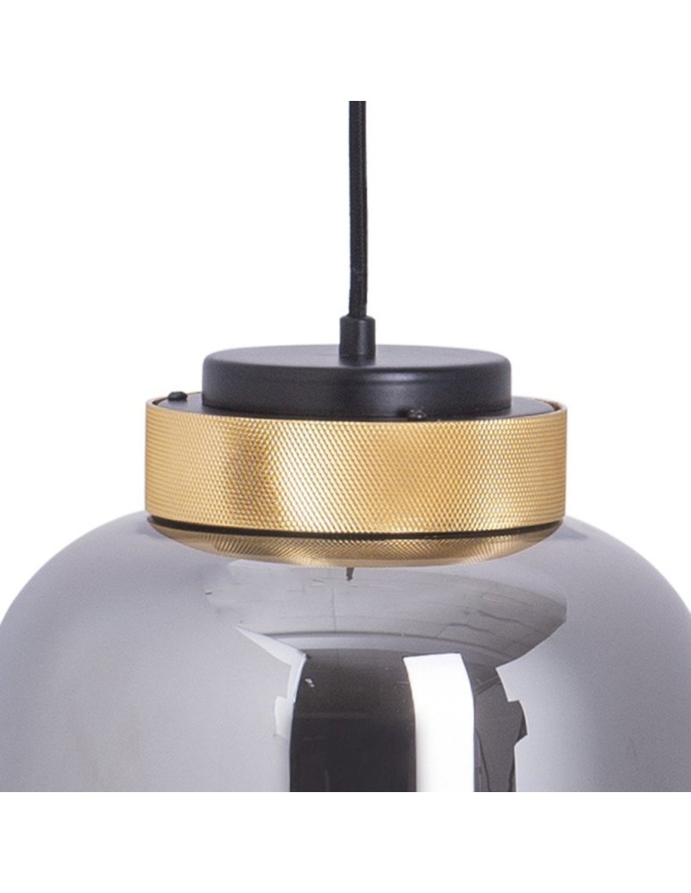 LED pendant lamps - Step into Design BOOM LED pendant lamp grey gold 25 cm 9969P/A smoky - product kolory-swiatla.pl 3