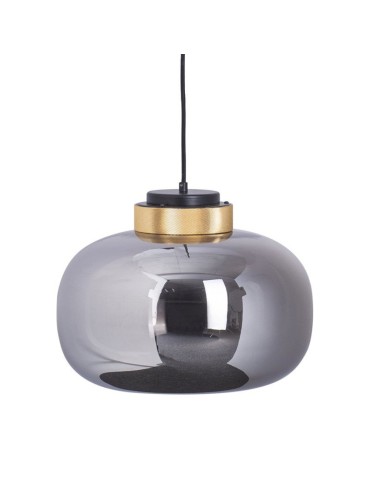 Step into Design BOOM LED pendant lamp grey gold 35 cm 9969P/B smoky