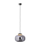 LED pendant lamps - Step into Design BOOM LED pendant lamp grey gold 35 cm 9969P/B smoky - product 2