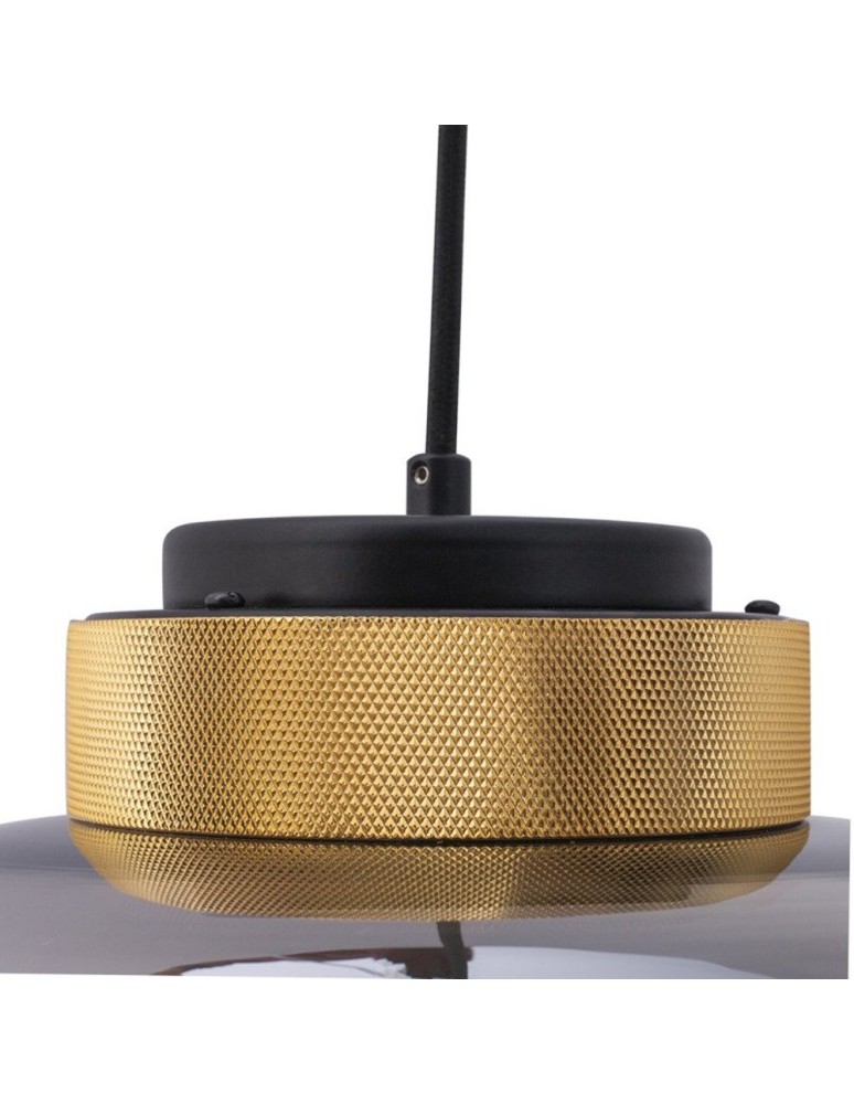 LED pendant lamps - Step into Design BOOM LED pendant lamp grey gold 35 cm 9969P/B smoky - product kolory-swiatla.pl 3
