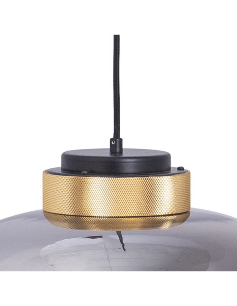 LED pendant lamps - Step into Design BOOM LED pendant lamp grey gold 35 cm 9969P/B smoky - product kolory-swiatla.pl 4