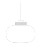 LED pendant lamps - Step into Design BOOM LED pendant lamp grey gold 35 cm 9969P/B smoky - product 5