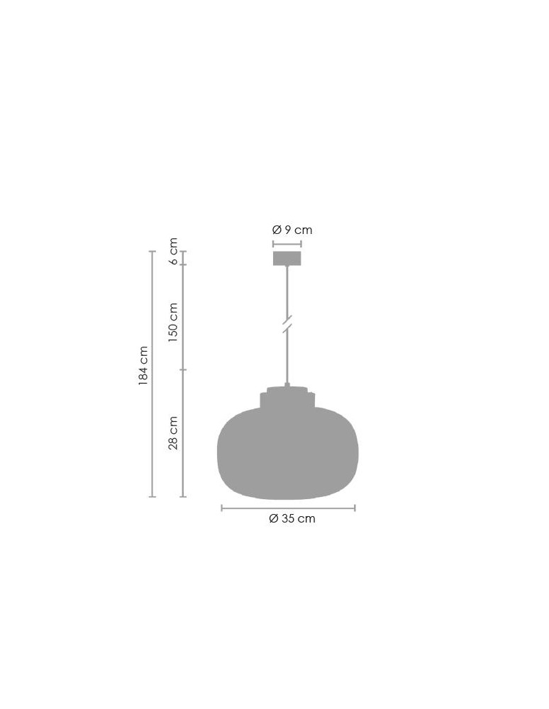 LED pendant lamps - Step into Design BOOM LED pendant lamp amber gold 35 cm 9969P/B amber - product kolory-swiatla.pl 6