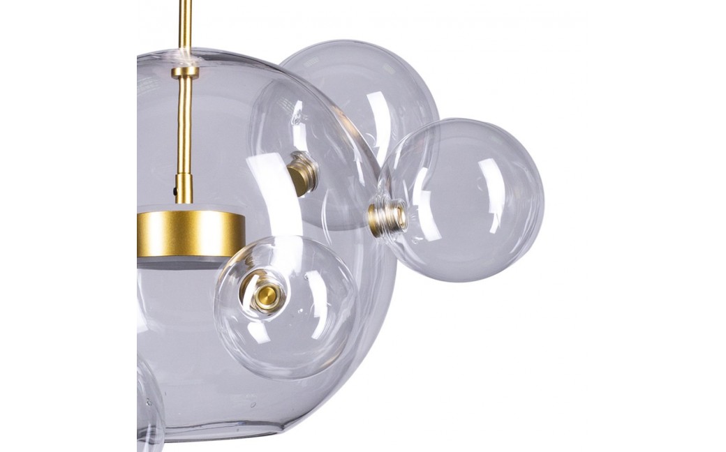 Step into Design Lampa Wisząca BUBBLES 5+1 LED złota 3000K ST-0801-5+1 gold