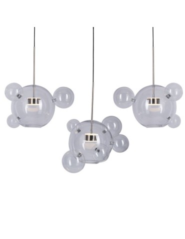 Step into Design BUBBLES Pendant Lamp -14 LED chrome 3000K ST-0801-14 chrome