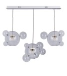 Designer pendant lamps - Step into Design BUBBLES Pendant Lamp -14 LED chrome 3000K ST-0801-14 chrome - product 2