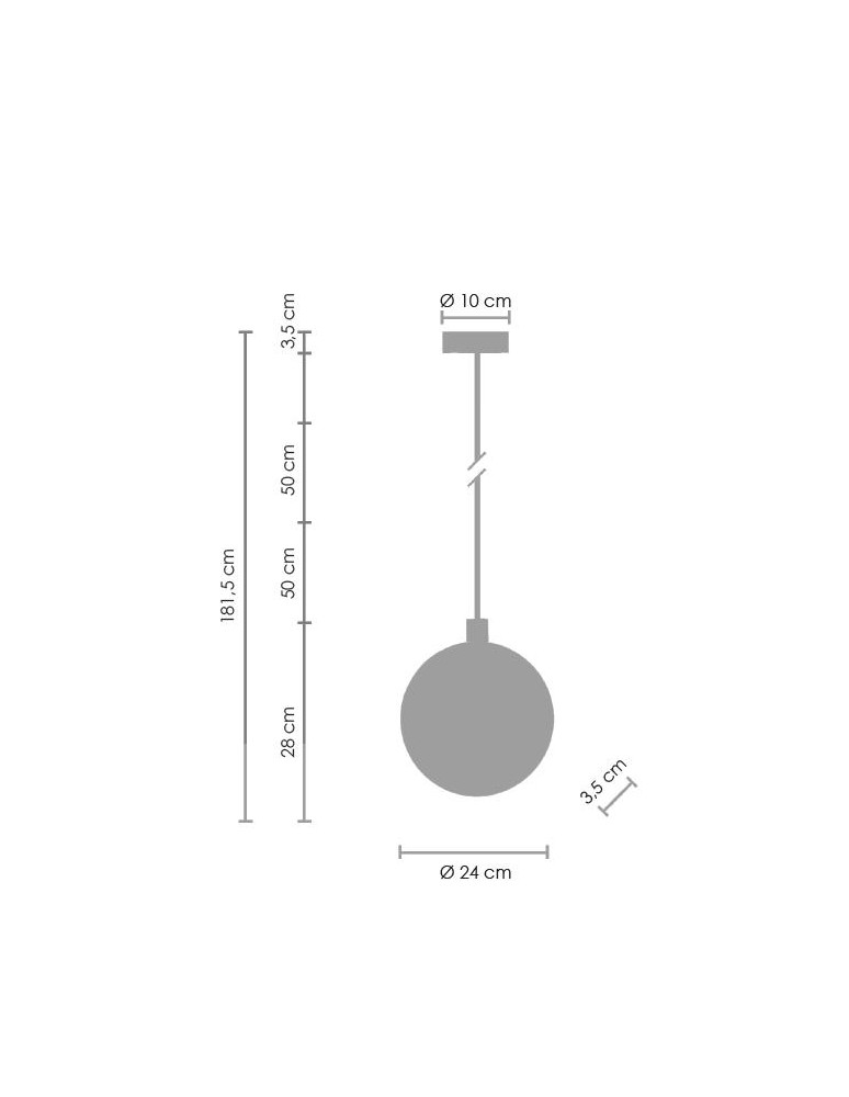 LED pendant lamps - Step into Design MARBLE 24 cm LED Pendant Lamp ST-8950-24 - product kolory-swiatla.pl 12