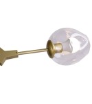 Pendant lamps - Step into Design MODERN ORCHID-6 gold transparent pendant lamp 130 cm ST-1232-6 GOLD transparent. - product 4