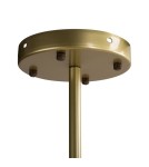 Pendant lamps - Step into Design MODERN ORCHID-6 gold transparent pendant lamp 130 cm ST-1232-6 GOLD transparent. - product 5