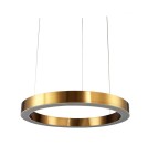 Pendant lamps circles - Step into Design CIRCLE 40 LED pendant lamp brass 40cm (ST-8848-40 brass) - product 1