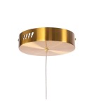 Pendant lamps circles - Step into Design CIRCLE 40 LED pendant lamp brass 40cm (ST-8848-40 brass) - product 5