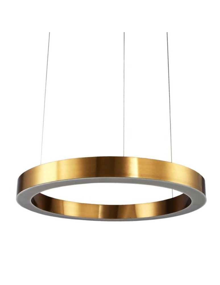Pendant lamps circles - Step Into Design CIRCLE 60 Pendant lamp 60cm brass ST-8848-60 brass - product kolory-swiatla.pl 1