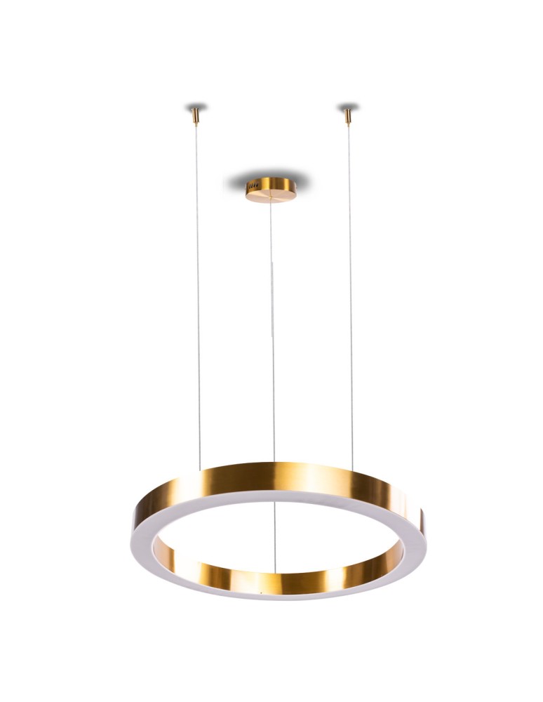 Pendant lamps circles - Step Into Design CIRCLE 60 Pendant lamp 60cm brass ST-8848-60 brass - product kolory-swiatla.pl 2