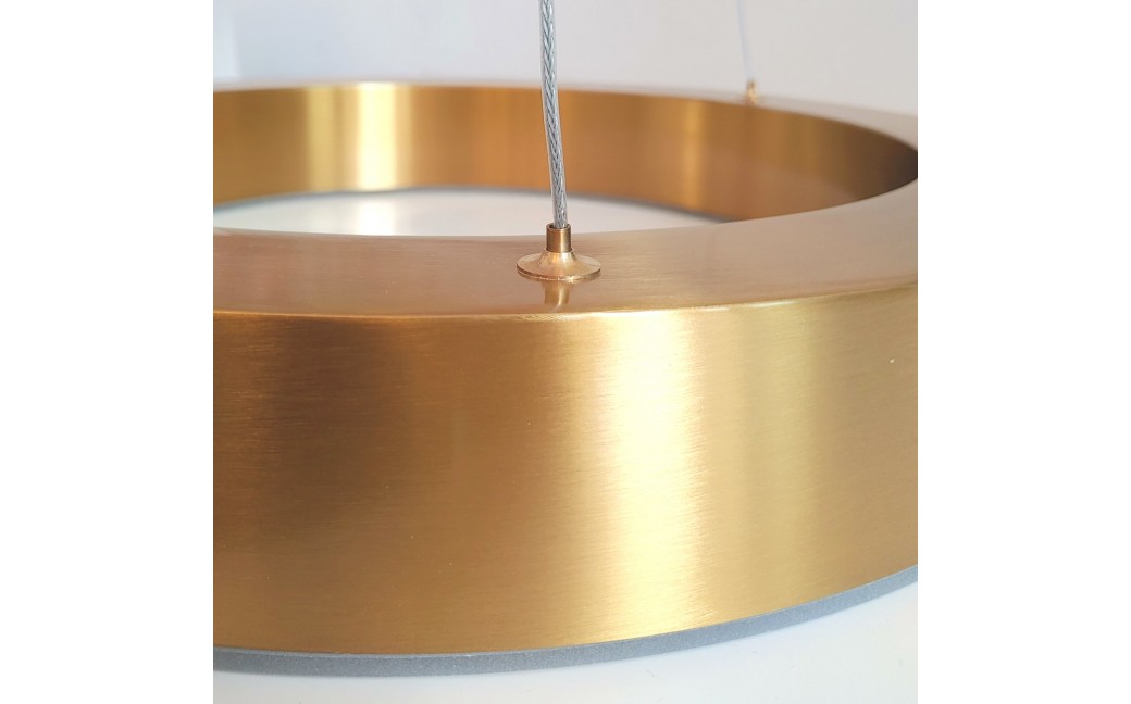 Step into Design Lampa wisząca CIRCLE 80 LED mosiądz 80cm (ST-8848-80 brass)